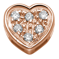 Charm Donna Oro Donna Elements in Oro Diamante DCHF7847.003